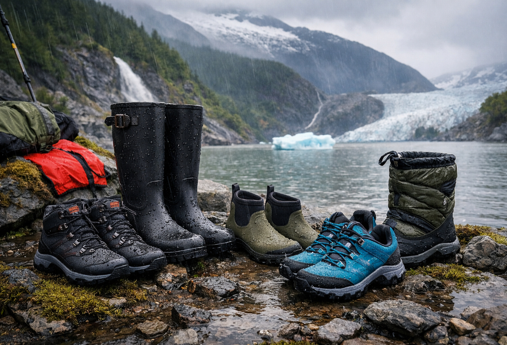 Best Footwear for Juneau’s Wettest Days